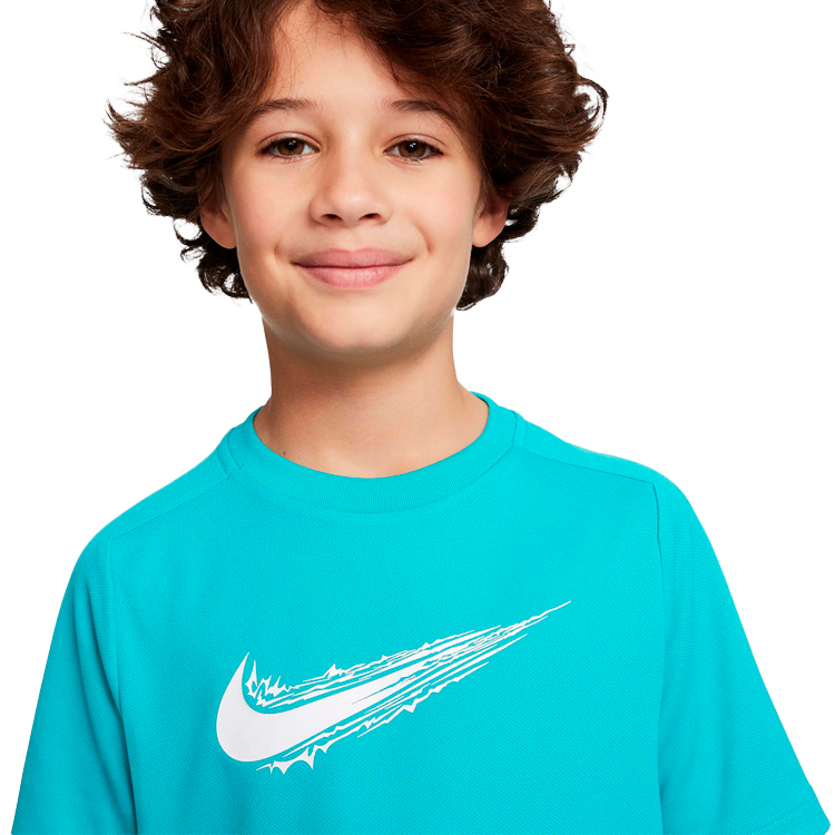 Футболка Nike B NK DF MULTI SS TOP HBR / Мужской / L / Голубой photo 3